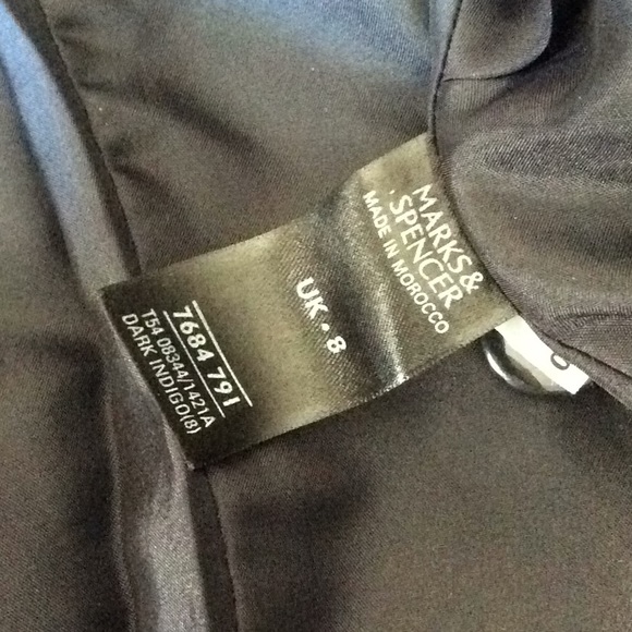 Marks & Spencer Denim Jacket Size 4 - Picture 7 of 8